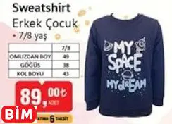 SWEATSHİRT ERKEK ÇOCUK
